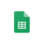 google sheets logo